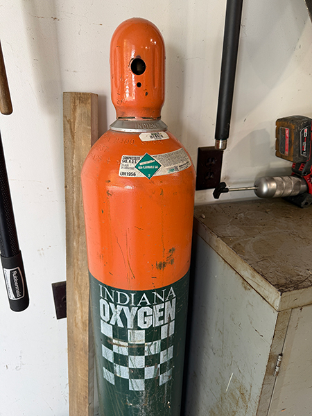 Oxygen Tank Welding Repair Indianapolis